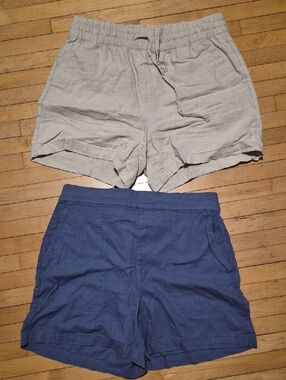 💙 2 Pc Bundle Women's High-Waist Shorts